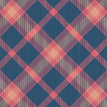 Seamless tartan plaid pattern background. Textile texture. Illustrazione stock