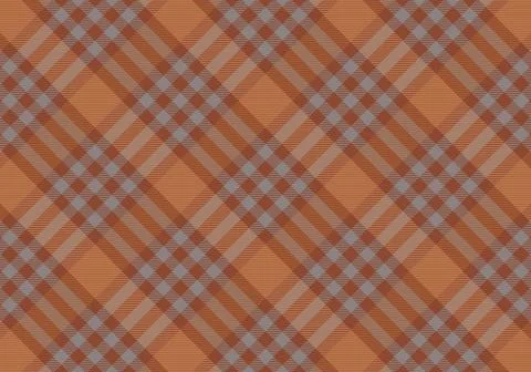 Seamless tartan plaid pattern background. Fabric texture. Vector. Stock Illustration