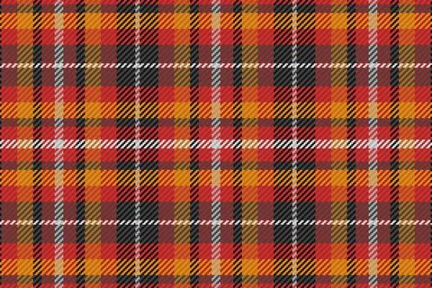 Seamless tartan plaid pattern background. Textile texture. Stock Illustration