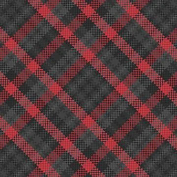 Seamless tartan plaid pattern background. Textile texture. Vector. Stock Illustration