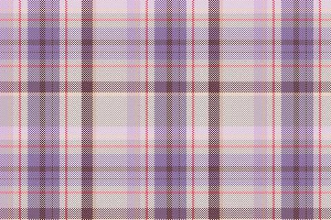 Seamless tartan plaid pattern background with valentine s color. Stock Illustration