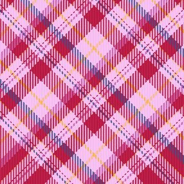Seamless tartan plaid pattern background. Fabric texture. Vector. イラスト素材