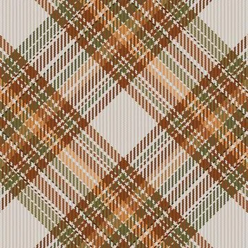 Seamless tartan plaid pattern background. Fabric texture. Vector. 스톡 일러스트