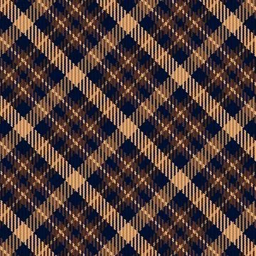 Seamless tartan plaid pattern background. Fabric texture. Vector. Illustrazione stock
