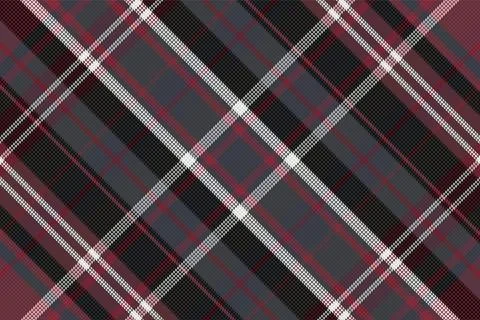 Seamless tartan plaid pattern background with valentine s color. Stock Illustration