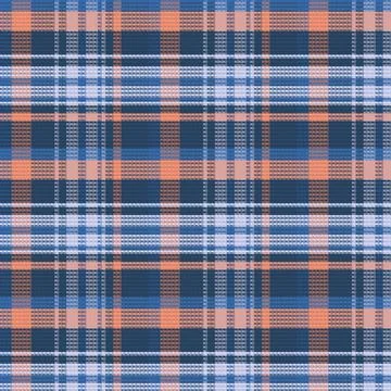 Seamless tartan plaid pattern background with vintage color. Stock Illustration