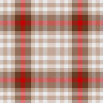 Seamless tartan plaid pattern background. Fabric texture. Vector. イラスト素材