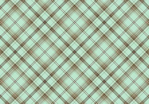 Seamless tartan plaid pattern background. Fabric texture. Vector. Stock Illustration