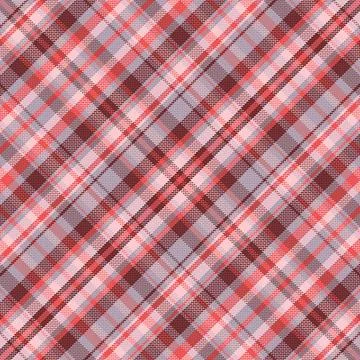 Seamless tartan plaid pattern background with valentine s color. 스톡 일러스트