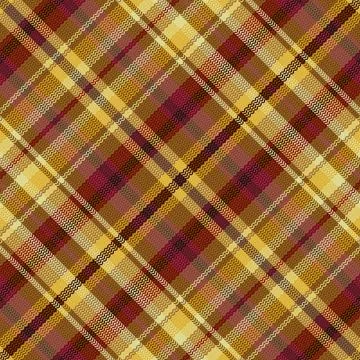Seamless tartan plaid pattern background with chinese new year color. Stock Illustration