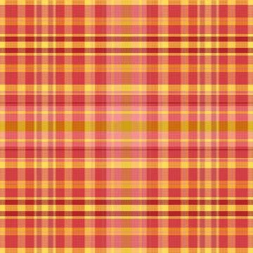 Seamless tartan plaid pattern background with chinese new year color. Stock Illustration