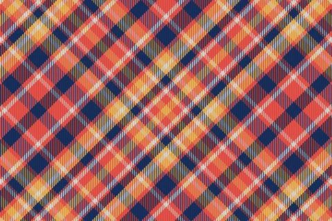 Seamless tartan plaid pattern background. Textile texture. Vector. Stock Illustration