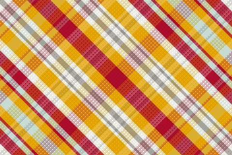 Seamless tartan plaid pattern background with chinese new year color. Stock Illustration