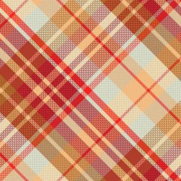 Seamless tartan plaid pattern background with valentine s color. Stock Illustration