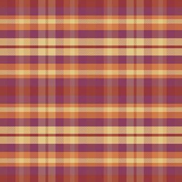 Seamless tartan plaid pattern background with vintage color. 스톡 일러스트