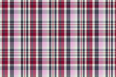 Seamless tartan plaid pattern background with valentine s color. Stock Illustration