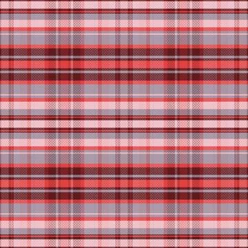 Seamless tartan plaid pattern background with valentine s color. Stock Illustration