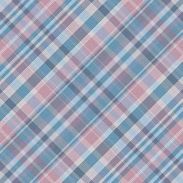 Seamless tartan plaid pattern background with valentine s color. Vector Stock Illustration