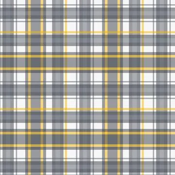 Seamless tartan plaid pattern background with vintage color. Stock Illustration