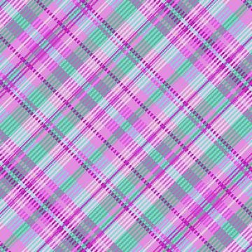 Seamless tartan plaid pattern background with vintage color. Illustrazione stock