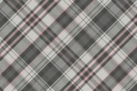 Seamless tartan plaid pattern background with vintage color. Stock Illustration