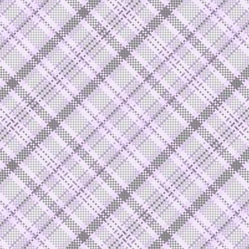Seamless tartan plaid pattern background with pastel color. Illustrazione stock