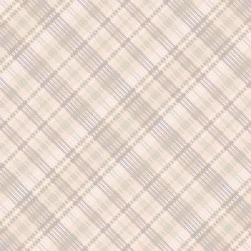 Seamless tartan plaid pattern background with pastel color. Stock Illustration
