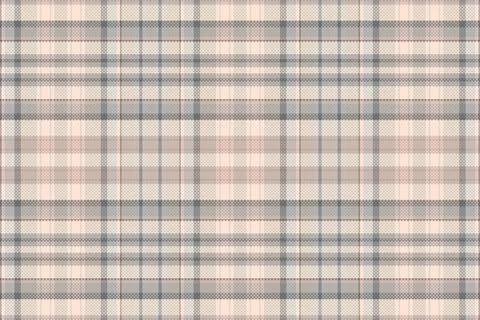 Seamless tartan plaid pattern background with vintage color. Stock Illustration