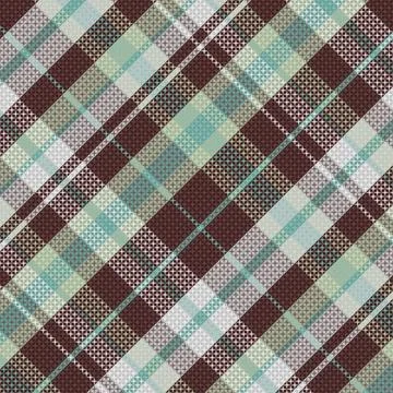Seamless tartan plaid pattern background with vintage color. 스톡 일러스트