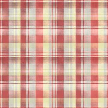 Seamless tartan plaid pattern background with vintage color. Stock Illustration