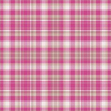 Seamless tartan plaid pattern background with vintage color. Illustrazione stock