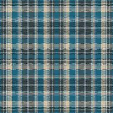 Seamless tartan plaid pattern background with vintage color. Stock Illustration
