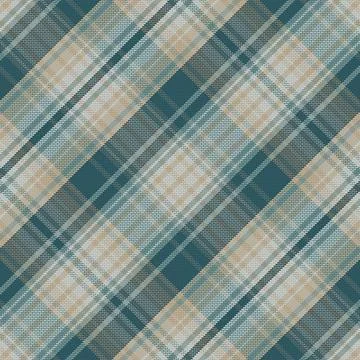Seamless tartan plaid pattern background with vintage color. Stock Illustration