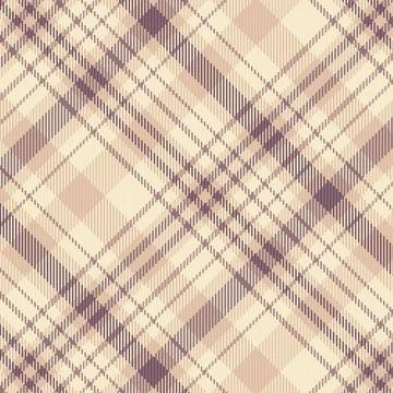 Seamless tartan plaid pattern background with pastel color. Stock Illustration