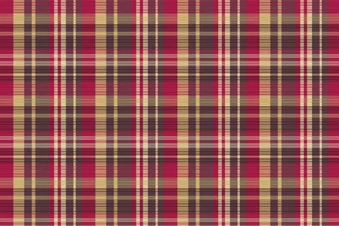 Seamless tartan plaid pattern background with vintage color. Stock Illustration
