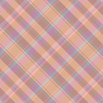 Seamless tartan plaid pattern background with texture and pastel color. Stockillustratie
