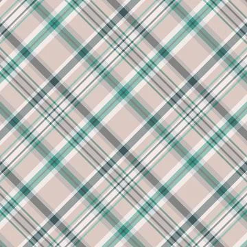 Seamless tartan plaid pattern background with vintage color. Stock Illustration