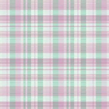Seamless tartan plaid pattern background with texture and pastel color. Stockillustratie