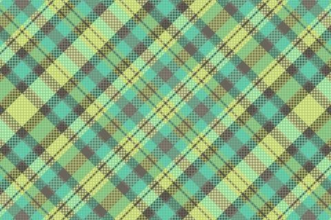 Seamless tartan plaid pattern background with vintage color. Illustrazione stock