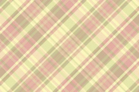 Seamless tartan plaid pattern background with texture and pastel color. Stockillustratie