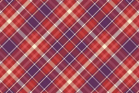Seamless tartan plaid pattern background with vintage color. Stock Illustration