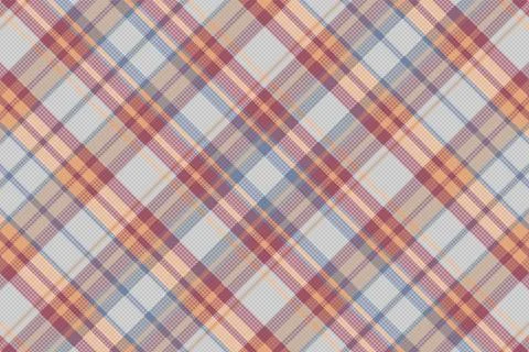 Seamless tartan plaid pattern background with vintage color. Stock Illustration