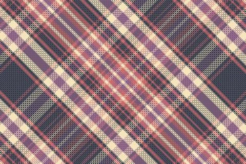 Seamless tartan plaid pattern background with vintage color. Stock Illustration