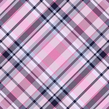 Seamless tartan plaid pattern background with vintage color. Illustrazione stock