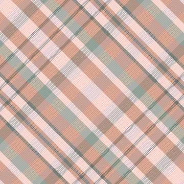 Seamless tartan plaid pattern background with vintage color. Stock Illustration