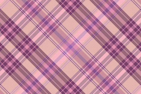 Seamless tartan plaid pattern background with vintage color. Stock Illustration