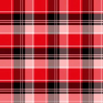 Seamless tartan plaid pattern. fabric pattern. Checkered texture for clothing Stock Illustration