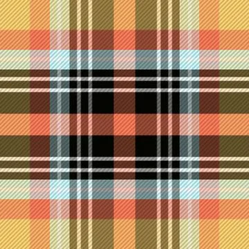Seamless tartan plaid pattern. fabric pattern. Checkered texture for clothing Stock Illustration
