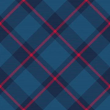This seamless tartan plaid pattern features a timeless geometric design with  스톡 일러스트