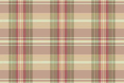 This seamless tartan plaid pattern features a sophisticated soft palette of m Illustrazione stock